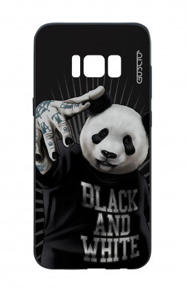 Samsung S8 Plus White Two-Component Cover - B&W Panda