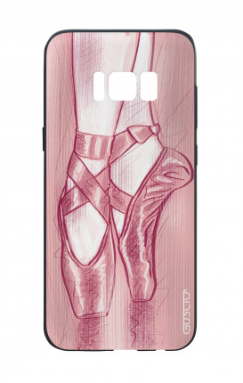Samsung S8 Plus White Two-Component Cover - Ballet Slippers