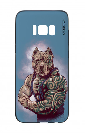 Samsung S8 Plus White Two-Component Cover - Pitbull Tattoo