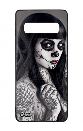 Cover Bicomponente Samsung S10Plus  - Black Messicana