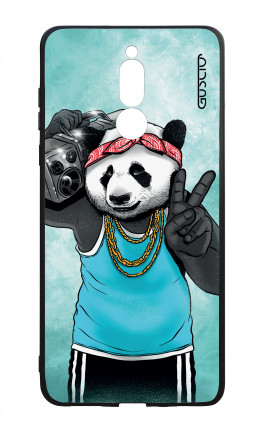 Cover Bicomponente Huawei Mate 10 Lite - Panda anni '80