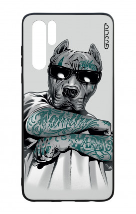 Cover Bicomponente Huawei P30PRO - Pitbull tatuato