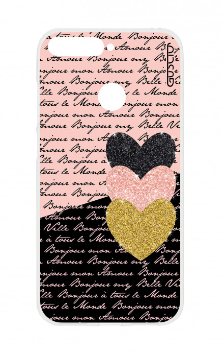 Cover HUAWEI P SMART - Hearts on words