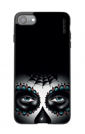 Apple iPhone 7/8 White Two-Component Cover - Calavera Eyes