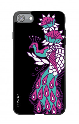 Apple iPhone 7/8 White Two-Component Cover - New Modern Peacock