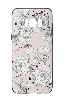 Cover Bicomponente Samsung S8 - Peonie