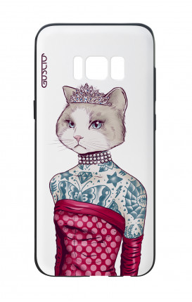 Samsung S8 Plus White Two-Component Cover - WHT Kitty Princess