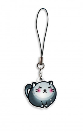 Charms PVC (2/3cm pendant) - Kitten Blacky