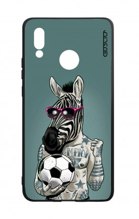 Huawei P20Lite WHT Two-Component Cover - Zebra