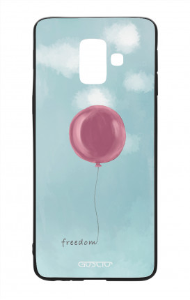 Samsung J6 2018 WHT Two-Component Cover - Freedom Ballon