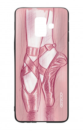 Samsung A6 WHT Two-Component Cover - Ballet Slippers