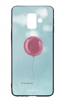 Samsung A6 WHT Two-Component Cover - Freedom Ballon