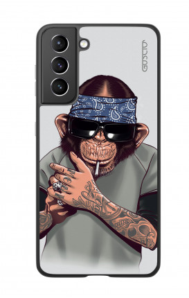 Cover Samsung S21 Plus - Chimp with bandana