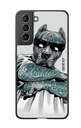 Cover Samsung S21 Plus - Tattooed Pitbull