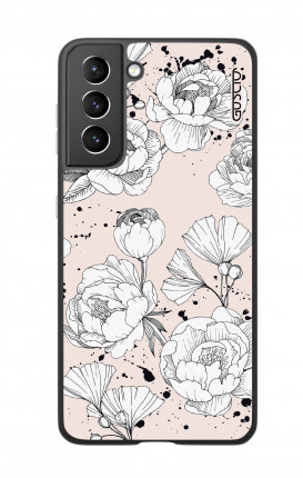 Cover Samsung S21 Plus - Peonias