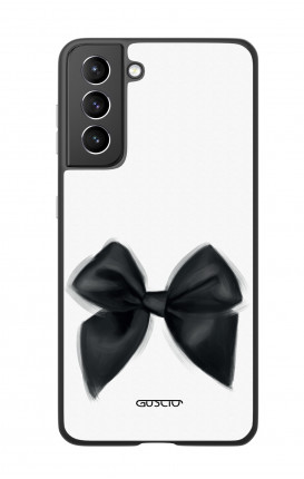Cover Bicomponente Samsung S21 Plus - Fiocco nero