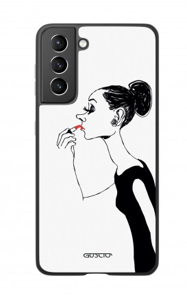 Cover Samsung S21 Plus - Lady with Lipstick