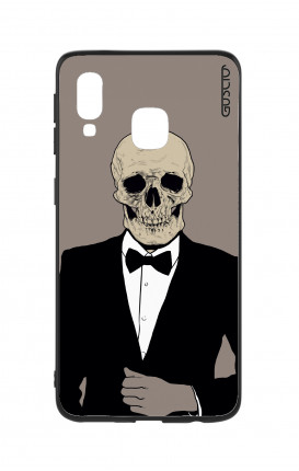 Samsung A20e Two-Component Cover - Tuxedo Skull