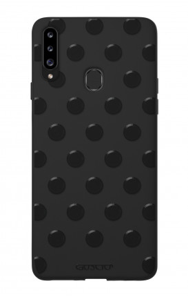 Cover Rubber A20s BLK - Pois