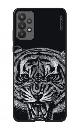 Samsung A32 4G Two-Component Cover - Black Tiger