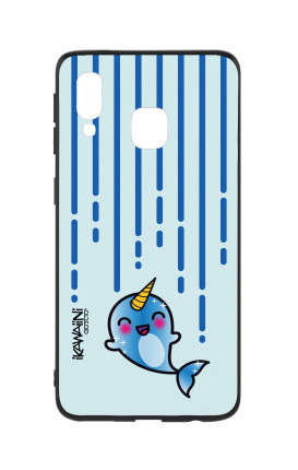 Samsung A40 WHT Two-Component Cover - Narwhal Kawaii