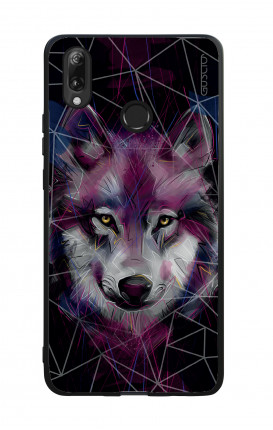 Huawei P Smart 2019 WHT Two-Component Cover - Neon Wolf
