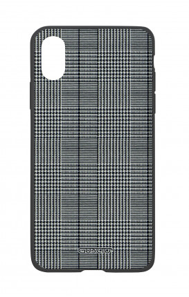 Apple iPhone X White Two-Component Cover - Glen plaid