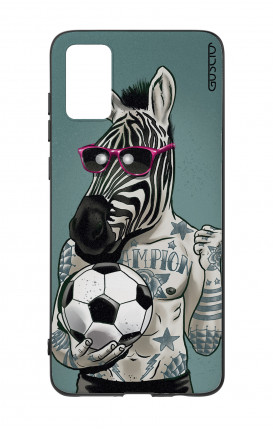 Cover Bicomponente Samsung A41 - Zebra