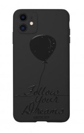 Cover Rubber Apple iPhone 11 PRO BLK - Follow your dream