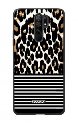 Xiaomi Redmi 9 Two-Component Cover - Animalier & Stripes