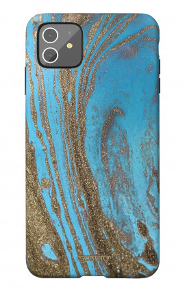 1. Cover Soft Touch Apple iPhone 11 - Marble Atollo