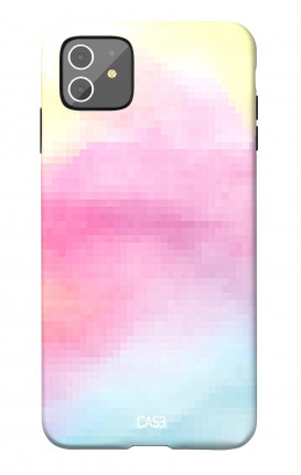 1. Cover Soft Touch Apple iPhone 11 - Watercolor Pixel