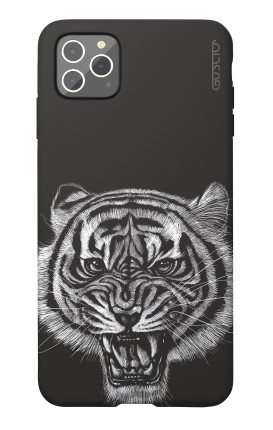1. Cover Soft Touch Apple iPhone 11 PRO MAX - Tigre nera