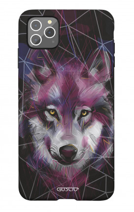 Soft Touch Case Apple iPhone 11 PRO MAX - Neon Wolf