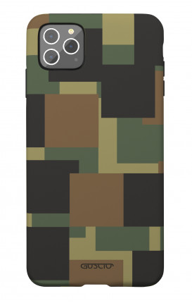 Soft Touch Case Apple iPhone 11 PRO MAX - Camouflage Square