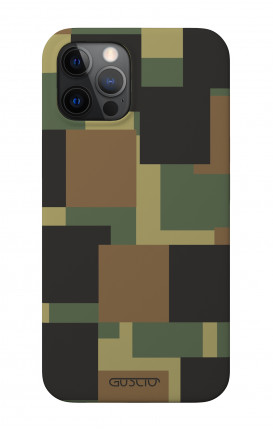 1. Cover Soft Touch Apple iPhone 12 PRO MAX 6.7" - Camouflage Square