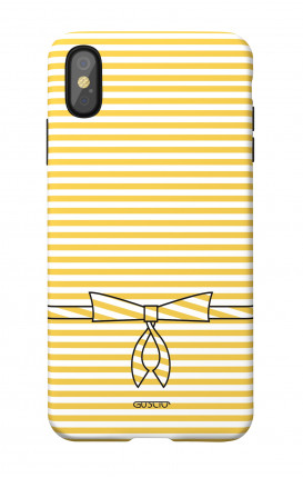 Soft Touch Case Apple iPhone X/XS - Yellow Break