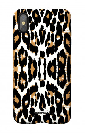 Soft Touch Case Apple iPhone X/XS - Leopard print