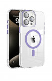 Cover Magnetica iPhone 15 PRO Lilla - Neutro