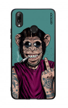 Cover Bicomponente Huawei P Smart 2019 - Scimmia felice