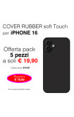 Cover Rubber Soft Touch iPhone 16