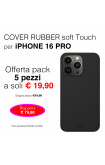 Cover Rubber SoftTouch iPhone 16 PRO