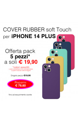 Cover Rubber Soft Touch iPhone 14 PLUS