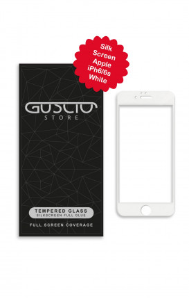 Tempered Glass SilkScreen - Apple iphone 6/6s WHT - Neutro