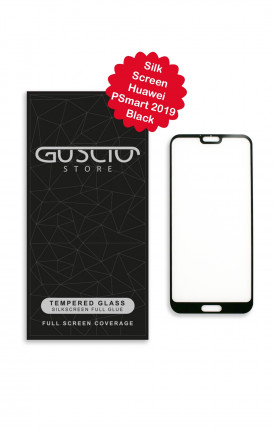 Tempered Glass SilkScreen - Huawei PSmart 2019 BLK - Neutro