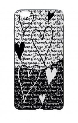 Apple iPhone 6 WHT Two-Component Cover - Black & White Writings