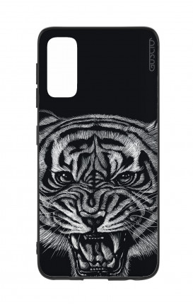 Cover Samsung S20 - Black Tiger