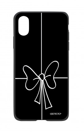 Apple iPhone XR Two-Component Cover - Bow Outline