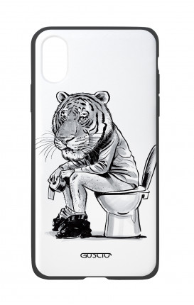 Apple iPhone XR Two-Component Cover - Tiger on WC