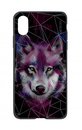 Apple iPhone XR Two-Component Cover - Neon Wolf